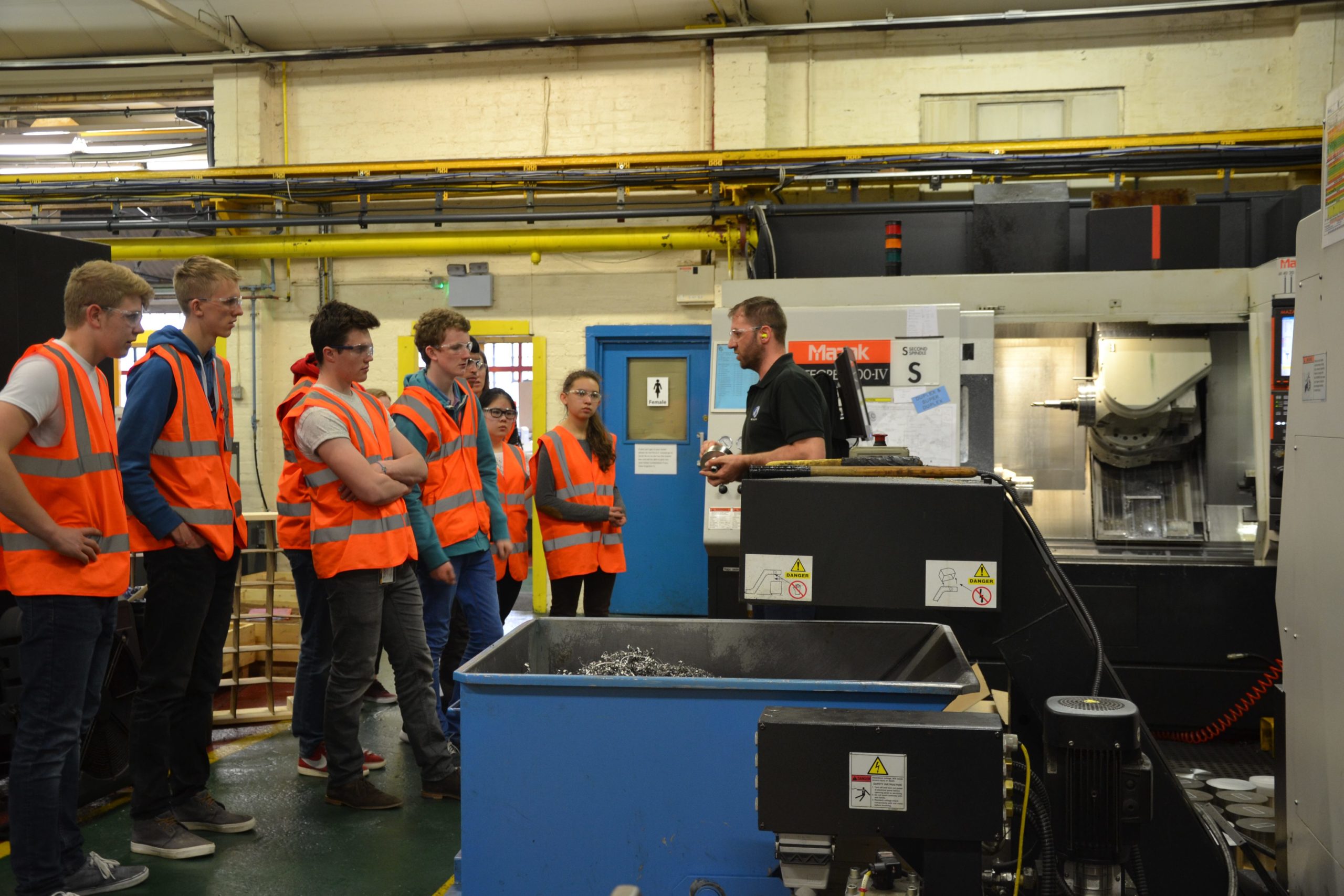 Students Get a Taste of High Precision Engineering