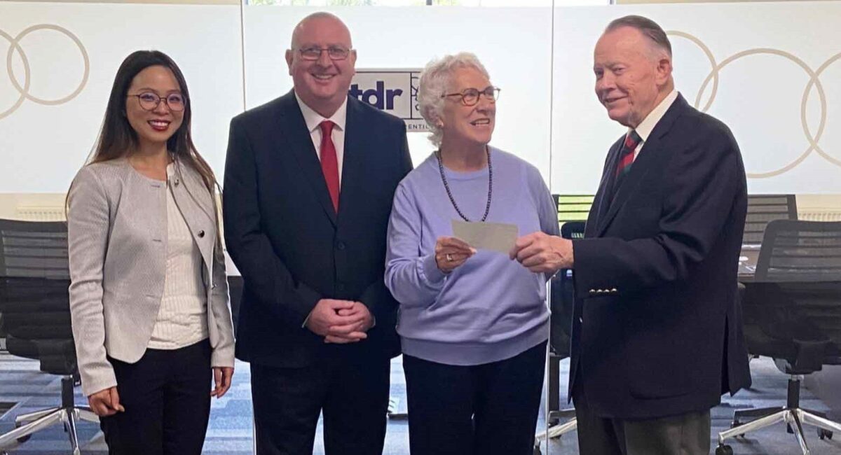 British Engines Donates £100,000 to TDR Trust