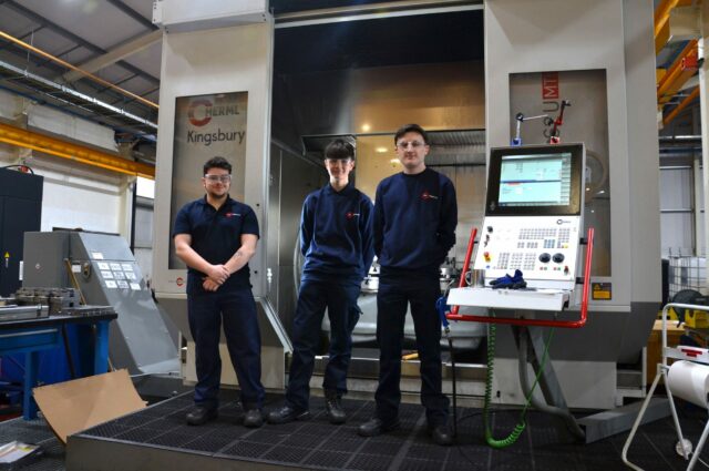Three CNC Machinist Apprentices Join Group Company BEL Engineering