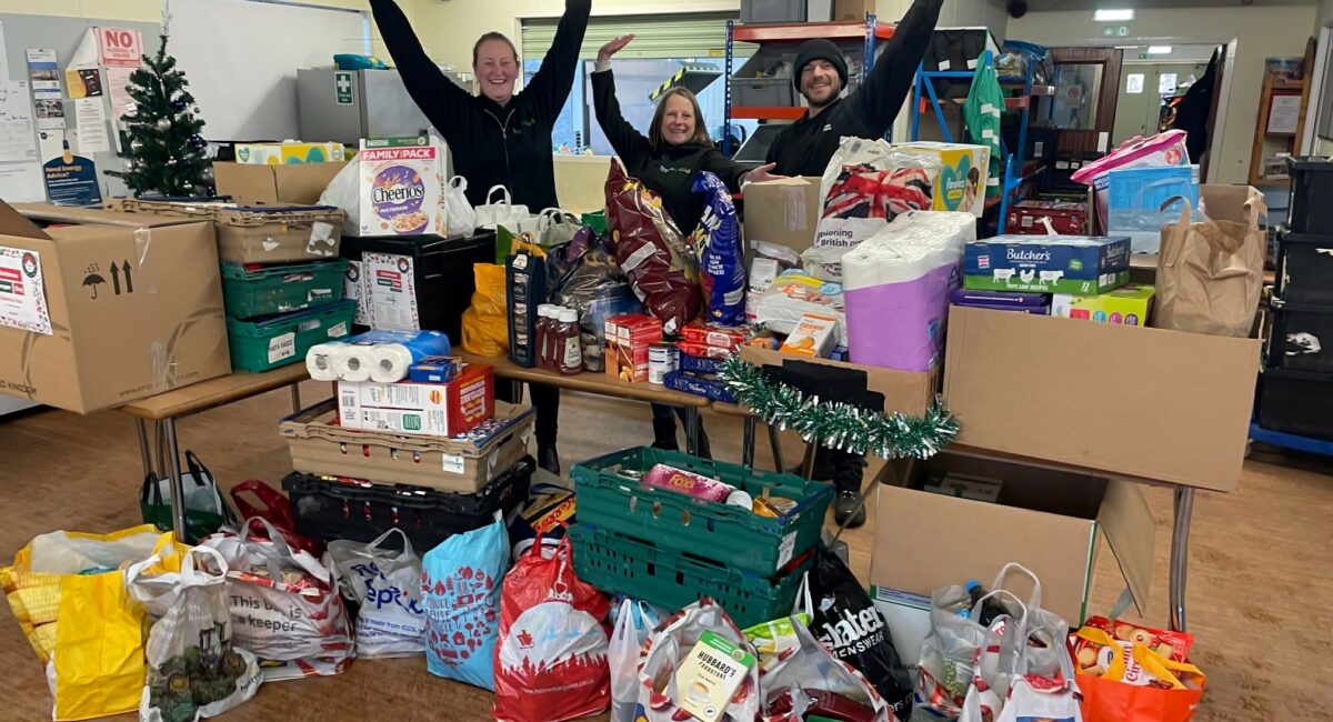 British Engines Donates Over £10,000 To Local Food Banks For Second Year