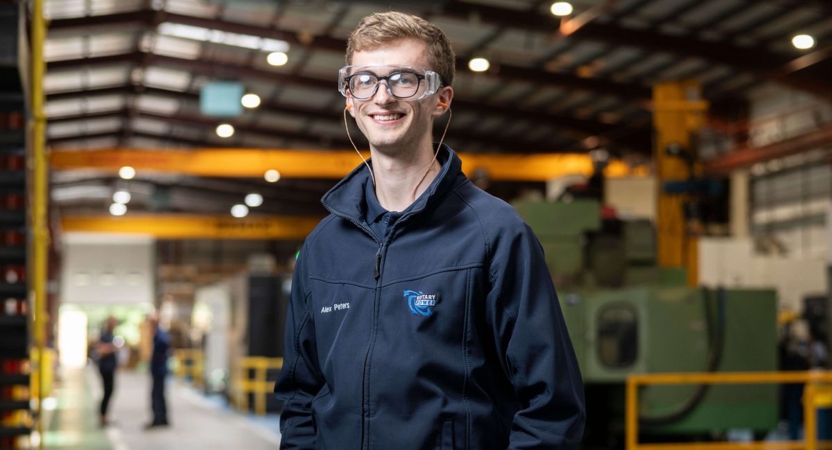 Meet Rotary Power’s Design Placement Student, Alex!