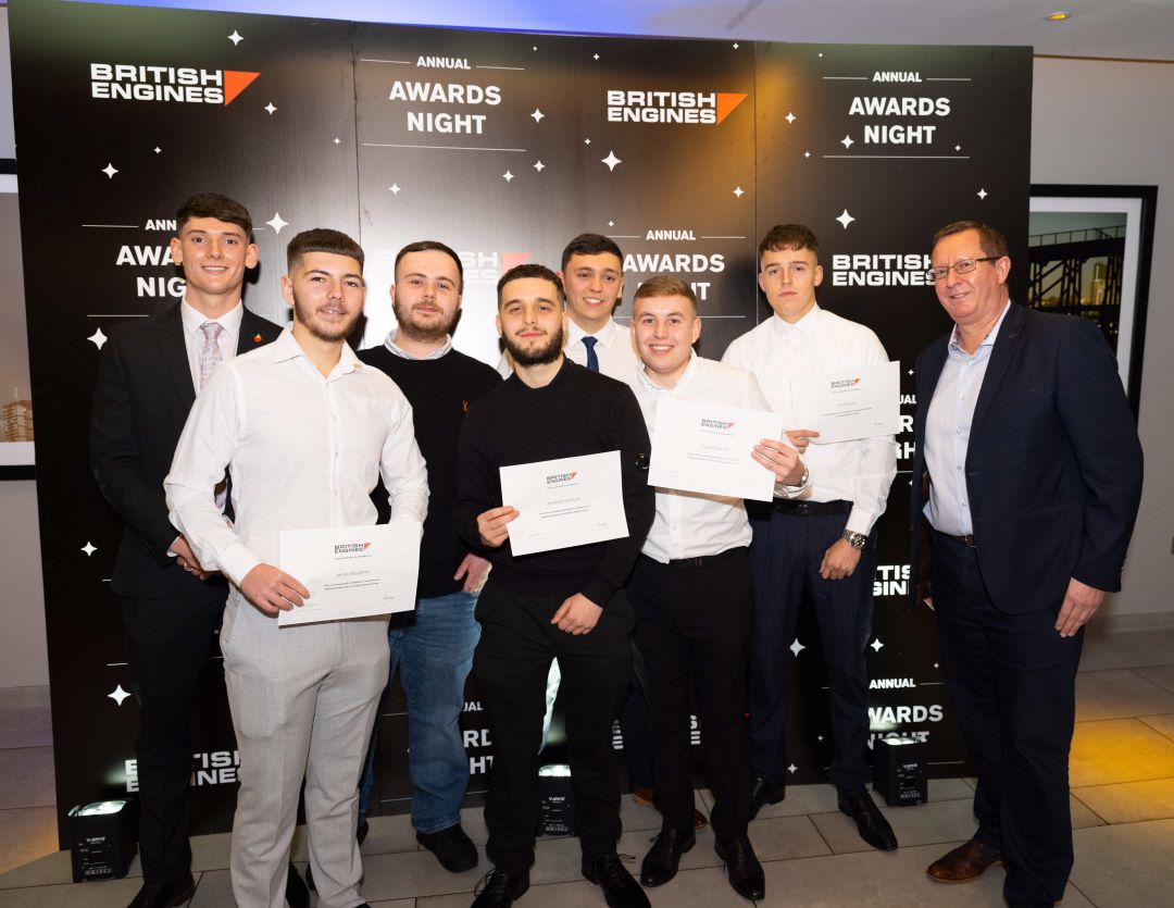 Celebrating our employees at the British Engines Group Awards